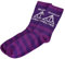 Elbenwald Harry Potter Socken Deathly Hallows für Herren Damen Unisex Baumwolle Lila - 40-43