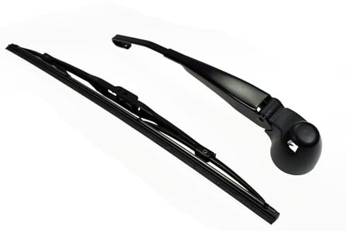 Rumplex Heckwischerarm Heckscheibenwischer Wischerarm Wischerblatt Scheibenwischer Hinten Heckscheibe Heckscheibenwischerarm Kompatibel Mit VW OEM: 6Q6955707