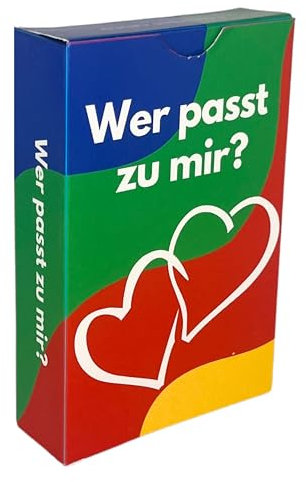 FreudeFabrik® - Wer passt zu Mir? | Spiel für Paare & Singles | Partnerschafts- und Dating-Spiel für bessere Beziehungen | Pärchen Geschenke | Perfekt für Jahrestag, Erstes Date & Pärchen-Abend