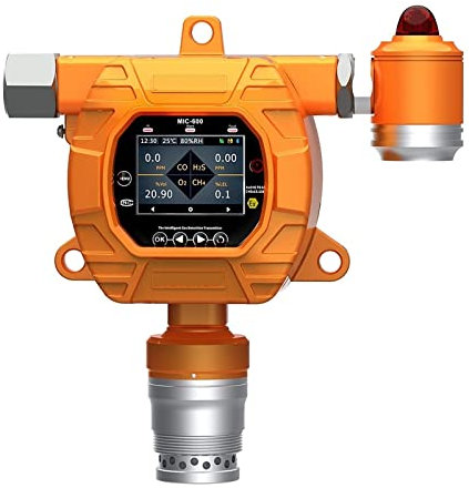 Rilevatore di gas, monitor di gas, Rilevatore di gas fisso CXHY Tester idrocarburo totale non metano nel rilevatore di concentrazione di idrocarburi idrocarburi 0-1000ppm per gas in ambienti naturali