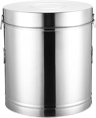Stainless Steel Airtight Storage Containers for Kitchen Organisation 10KG Flour Cereal Rice Jars Insect Proof Moisture Proof