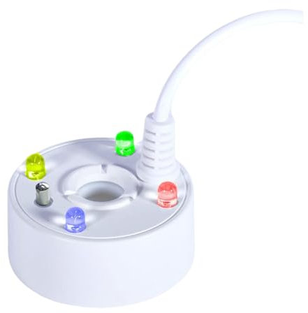 dijiusidy Wasserverneblerpumpe, 5 W, tragbare Nebelmaschine, Halloween LED Licht, Halloween Rauchmaschine, ABS, Halloween Nebelmaschine, Nebelmaschine, Weiß