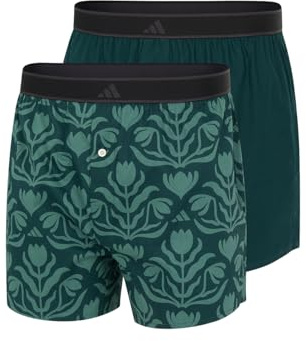 adidas Herren Woven Boxer (2 Pack) - Active Woven - Boxershorts - Bequeme Unterwäsche