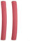 ARMYJY Lot de 2 housses de poignée de réfrigérateur en polyuréthane facile à nettoyer pour poignée de porte coulissante pour four à micro-ondes, lave-vaisselle (rouge)