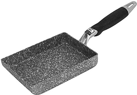 Japanische Omelette Rechteck Banatpfanne Nicht Stick Tamagoyaki Gerollte Eierkocher Mit Anti Skalding Griffkochgeschirr