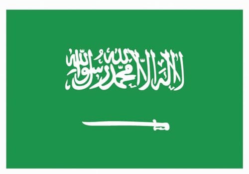 Saudi-Arabien-Flagge, 90 x 150 cm, dekoratives Nationalbanner aus Polyester für Garten, Terrasse und Innenbereich, Garten-Saudi-Arabien-Flagge
