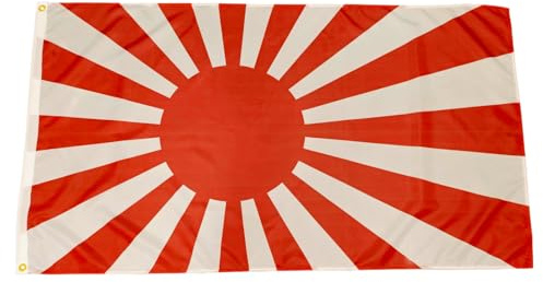 Fahne Flagge Japan Kriegsfahne Kaiserlich Japanische Marine - 90 x 150 cm