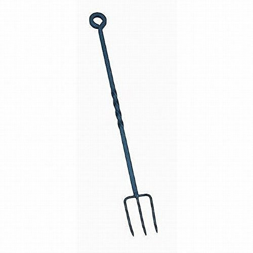 Manor Black Wrought Iron Fireside Toasting Fork by LLOYTRON