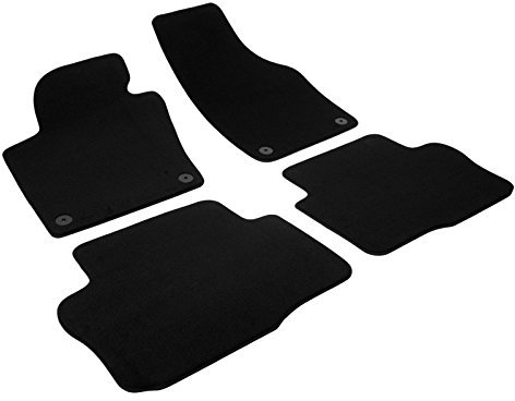 AZUGA Premium Velours Fußmatten passend für Seat Alhambra ab 10/2010-2023/VW Sharan ab 9/2010-2023 AZ14000152