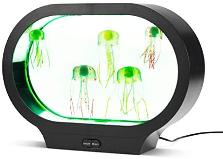 RED5 Oval Realistic Jellyfish Tank Lamp Mains Powered Colour Changing LED Light