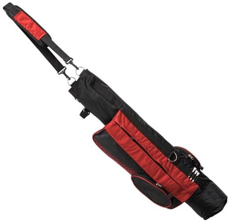 Longridge 5“ Bleistift Golftasche Schwarz/Rot