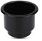 Fydun Porte Gobelet, en Plastique Universel avec Support De Trou De Drain pour Bateau De Plaisance Marine RV(Noir)