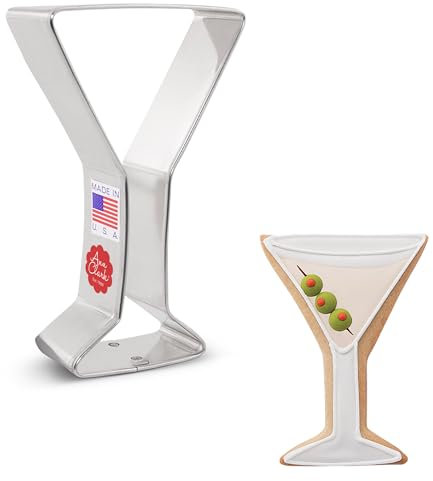 Ann Clark Cookie Cutters emporte-pièce en verre à martini, 10,8 cm