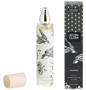 DECORAGLOBA - Raumspray und Lufterfrischer 100ml - Kirschblüte Duft - Natürliches Duftspray