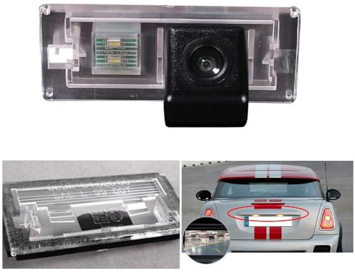 【Spezielle Einparkhilfe-Fahrzeugkamera】 Nachtsicht HD Farbe Auto Rückfahrkamera für BMW E53 X5 E46 318 3er 316i E46 310 330 2005Bj X1 X3 X4 X5 X6 E84 F48 F25 F26 E70 F85 F15 E71 E72 F16 F86