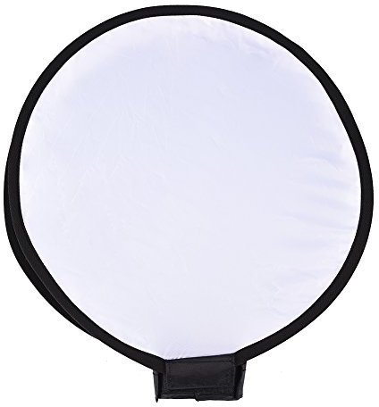Soft Box Mini Portable Round Beauty Dish Speedlite Flash Diffusore Softbox per Video e riprese di Ritratti(40 cm)