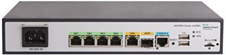 Hewlett Packard Enterprise MSR954 1GbE SFP 2GbE-WAN 4GbE-LAN CWv7 router cablato Grigio (Ricondizionato)