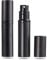 AsaNana Perfume Atomiser, Refillable & Travel Size Perfume Bottle, Leaking Proof,Bottom Pump without Funnel, Luxurious Small women and men, 5ml (CLa-2P(Black&Black))