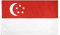 stormflag Hersteller Singapur Flaggen 3x5ft(90cmx150cm) Polyester Pongee 90g mit Ösen und doppelt genäht