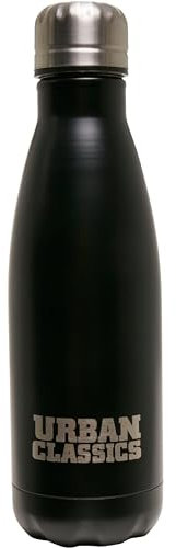 Urban Classics Bouteille de Survie d'eau Unisexe-Adulte, Noir, Taille Standard