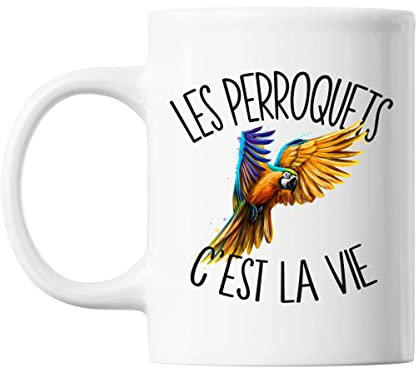 Mug Perroquet c'est la vie