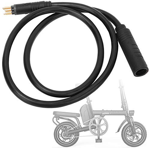 Voluxe Motor Extension Cable, 9 Pin Motor Extension Cable Bike Wheel Ebike Wire Electric Bike Female To Male Wire for E-Bike Accessory for Electric Bicycle(1.5 flat 600mm, 12)