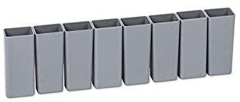 aidB NextGen Einsatzkasten, (8x) Schaumstoffstreifen, für die Bestückung von Sortimentskästen und Kleinteilekoffern (34 x 46 x 100 mm)