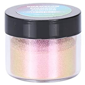 SOFEA Chamäleon-Pulver, Chamäleon-Pulver, Farbverschiebung, Mica-Pulver für Epoxidharz, Perlpigment-Pulver zum Malen, Seife, Schleim, 12 Farben