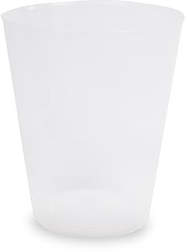 ACESA - Pack 100 Vasos de Plástico Duro Reutilizables | Vasos Sidra y Cubata | 500 ml | Libres de BPA