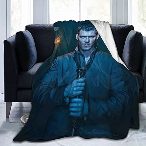 Klaus Mikaelson Fleecedecke, Überwurfdecke, leicht, superweich, gemütlich, Luxus-Bettdecke, Mikrofaser