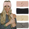 DRESHOW 4 Stück Damen Gestrickt Stirnband Winter Strick Breite Kopfband Elastische Haarband Stirnband Häkelarbeit Ohr Wärmer Damen