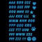 Glitzerdeals Iron-On Transfer Glitter Alphabet Blue Iron-On for Textiles Carnival Costume Alphabet Iron-On Patches Letters Fancy Dress Patch for Iron-On Alphabet