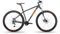 HEAD Unisex – Erwachsene Granger Mountainbike, Matt Grey/Orange, 42