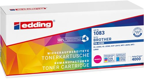 Edding EDD-1083 Magenta Toner ersetzt Brother TN-423M (18-1083) Marke