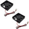 DIYables 5V Cooling Fan for Arduino, ESP32, ESP8266, Raspberry Pi, 2 Pieces (50mm x 50mm x 10mm, 65g) - Quiet, DC Brushless Fan - Compatible with Single-Board Computers and Microcontrollers