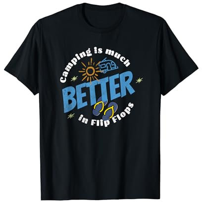 Flip Flops and Camping T-Shirt