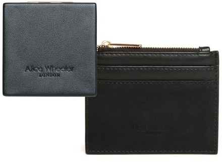 Alice Wheeler Large Slim Bumble Bee Coin and Card Purse (Pink)
