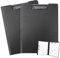 2 Cartellina portadocumenti A4 – Cartellina porta documenti – Cartella portadocumenti – Portablocco A4 con pinza – Cartellina rigida con pinza – Adatto per ufficio, scuola, officina