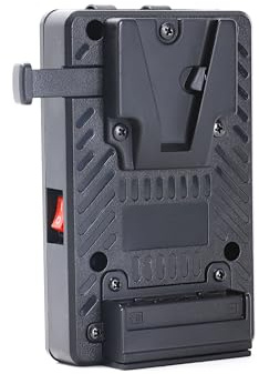 LSYRIA V Mount auf Gold Mount Adapterplatte Konverter für Kamera und Monitor, kompatibel mit allen V Mount Akkus