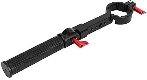 Stabilizer Handle Grip | Alloy Extension Arm for Ronin - S/Crane 2 | 1/4 & 3/8 Screw Holes | 10kg Load for Gimbal/Camera (Yunhe 2 version)