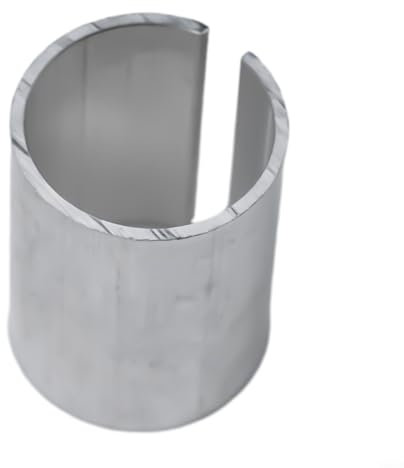 Adaptateur de tige de fourche de vélo en aluminium - Réducteur de tube de direction de 3,8 cm à 2,5 cm - Conversion pour VTT et vélo de route (38 mm)