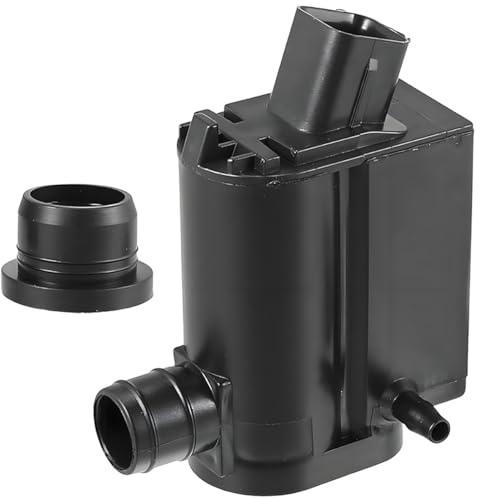 ZAMDOE 98510-1W000 Waschwasserpumpe Scheibenreinigung für Kia Rio [2006-2016] Sorento Borrego Soul Rio5 für Hyundai Tucson [2016-2017] Scheibenwaschpumpe Wischerpume 985101W000