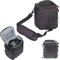 Navitech Black Action Camera Case/Cover - with Multiple Pockets, Including Customisable Internal Storage compartments for The Yi 4K Action Camera