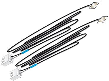 Woodland Scenics Just Plug JP5741 Cool White LED Stick-On Light 2 lights with 24 (60.9 cm) cable/pkg. 25mA