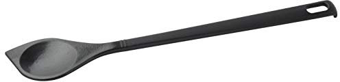FACKELMANN 23743 Kochlöffel SPITZ NERO 30cm hängbar, Kunststoff, schwarz