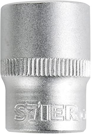 STIER Sechskant-Steckschlüsseleinsatz 1/2'', SW 30 mm, 30er Nuss, Stecknuss