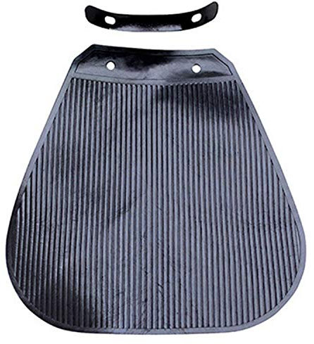 BAVETTE DE GARDE BOUE CYCLO AV ADAPTABLE SOLEX NOIR (AVEC SUPPORT FIXATION)