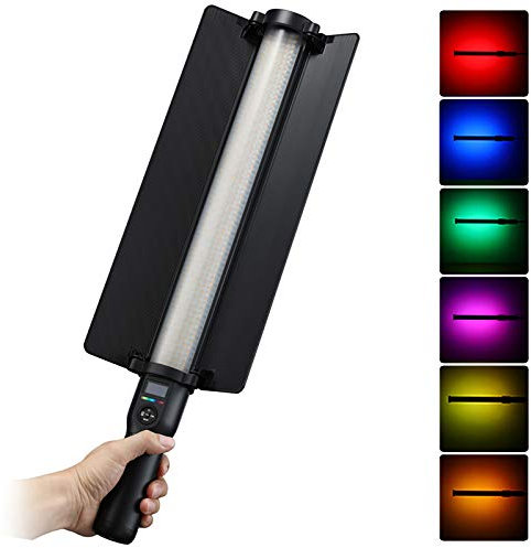Godox LC500R Handheld RGB LED Video Light Stick, 360 Full-Color LED Photography Light Wand, CRI96 TLCI98, 2500K-8500K Adjustable RGB Video Light Wand with Music Mode, 14 FX Lighting Effects