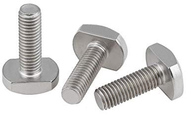 BOZONLI Edelstahl Hammerkopfschrauben M5×40mm,10 pcs
