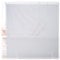 Relaxdays Tenda per Doccia Moderna, 160x240, Vasca da Bagno, Idrorepellente, Montaggio a Soffitto, Rullo Finestra,Bianca, Alluminio